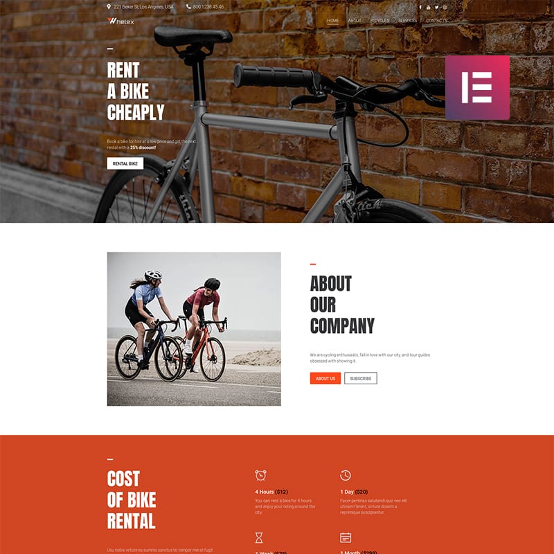 Whelex WordPress Theme