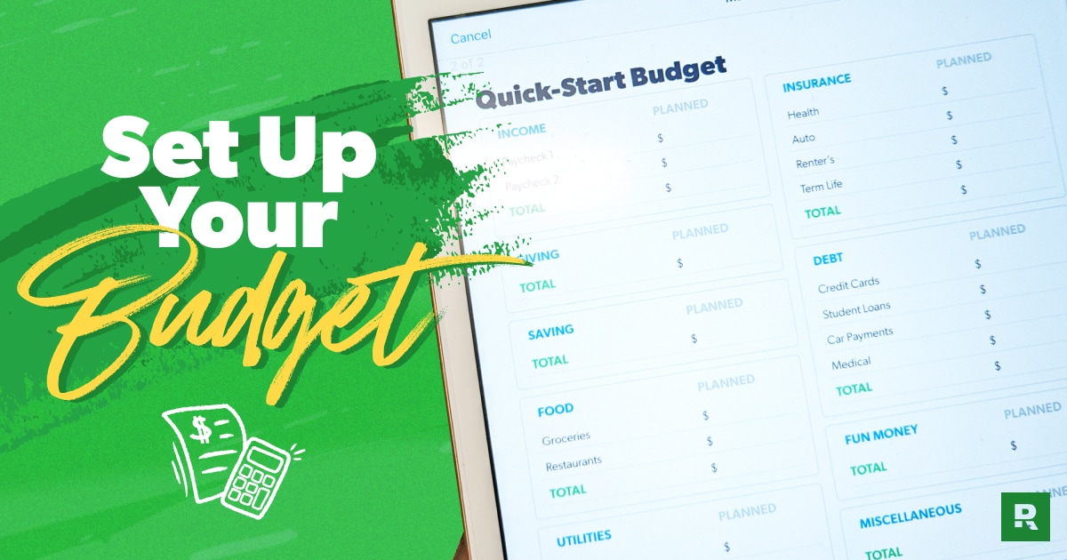 Budget template