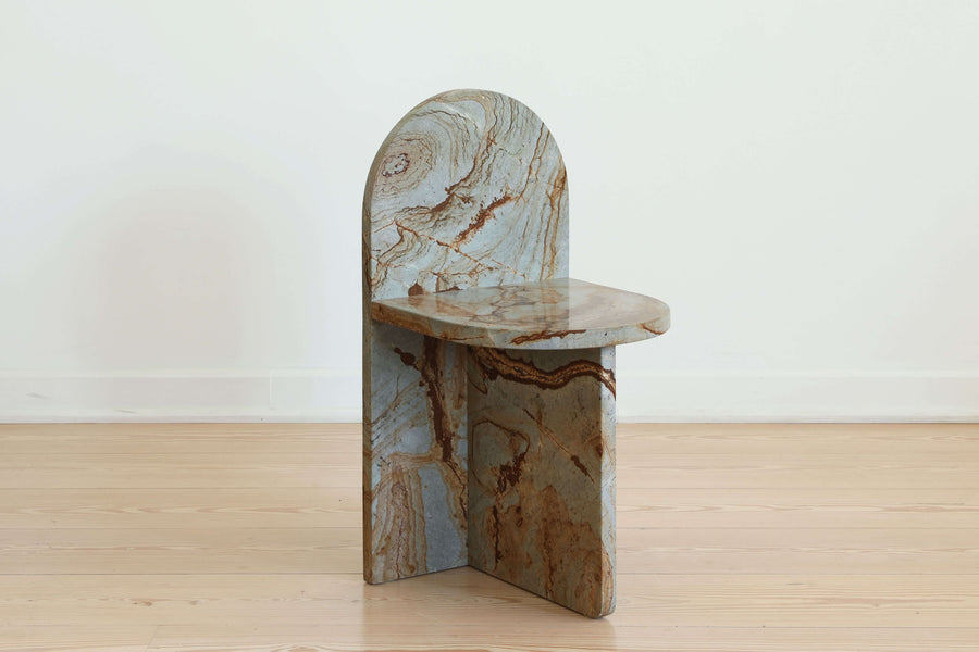 STONE TOMBSTONE CHAIR_In Stock