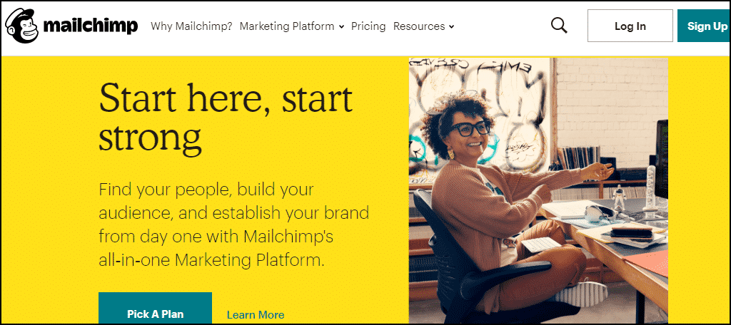 MailChimp is one of the top email and content marketing tools available