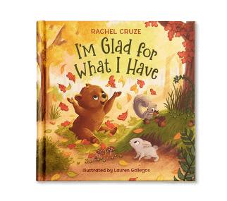 Book cover for "I'm Glad For What I Have"