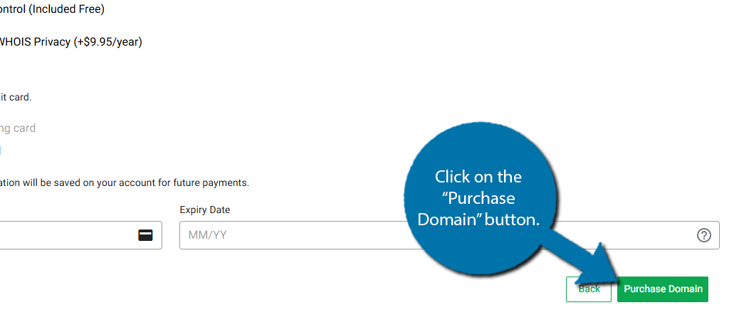 Purchase Domain